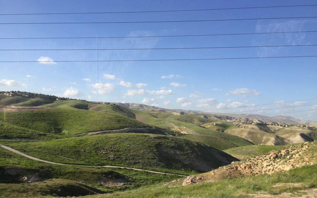 Jordan River valley, Samaria & Jerusalem entry